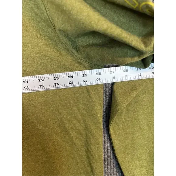 Carhartt MensLoose Fit Heavyweight Long Sleeve Graphic T Shirt Sz XL Tall Green - Picture 8 of 9